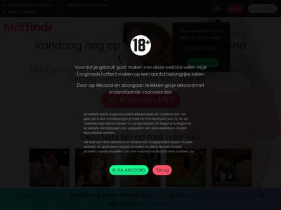 Screenshot van Contactmet40plus.nl