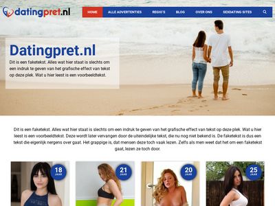 Screenshot van Datingpret.nl