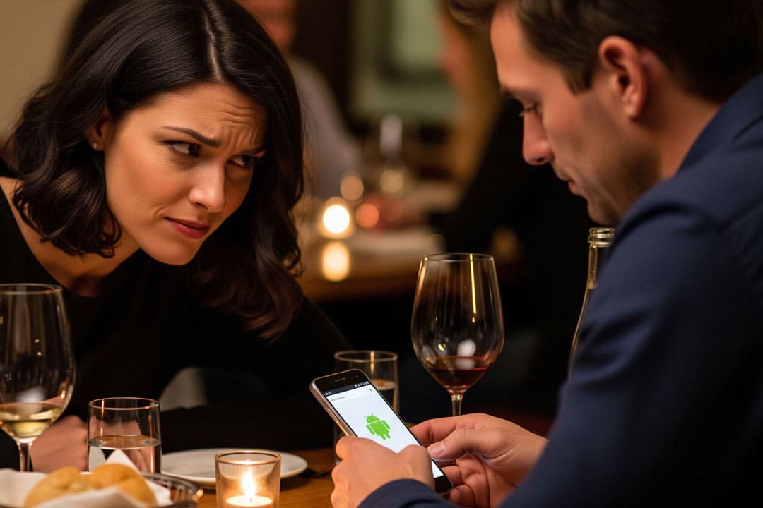 Vrouwen zien Mannen met Android-toestel als ‘red flag’ bij daten