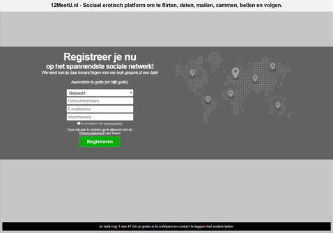 Screenshot van 12meetu.nl