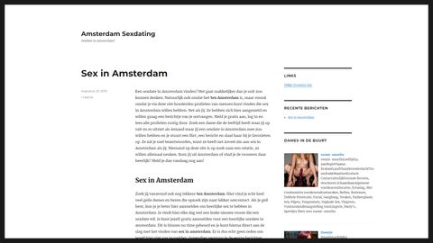 Screenshot van Amsterdamsexdating.nl