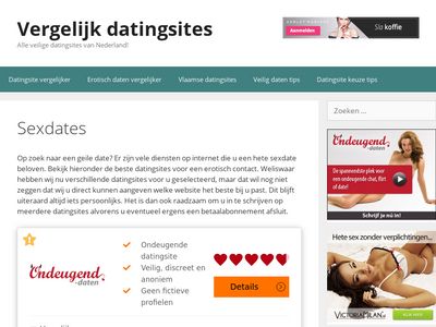 Screenshot van Buurtsexdate.nl