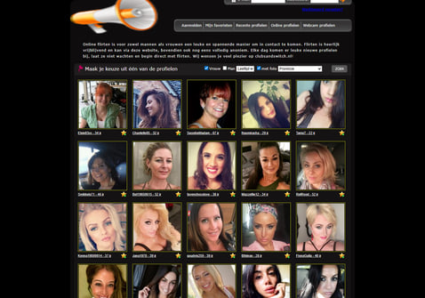 Screenshot van Clubsandswitch.nl