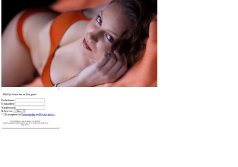 Screenshot van Contactbook.nl