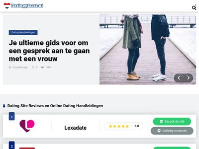 Screenshot van Datingplaats.nl