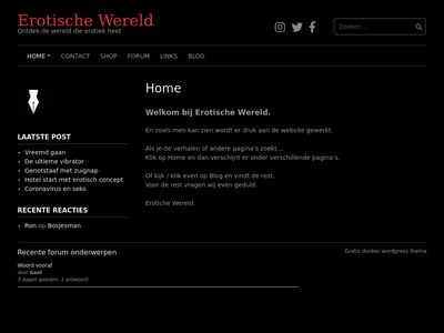 Screenshot van Erotiek4u.nl