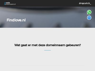 Screenshot van Findlove.nl