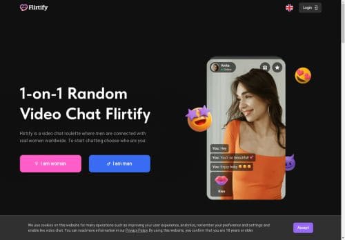 Screenshot van Flirtify