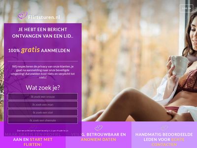 Screenshot van Flirtsturen.nl