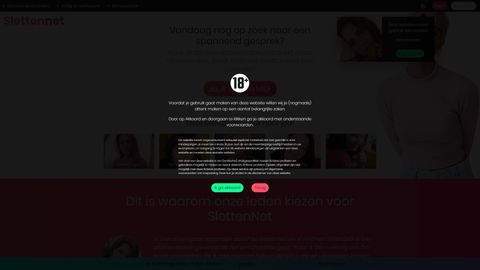 Screenshot van Geheimepartner.nl