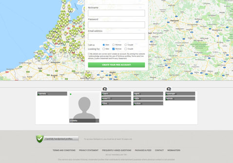Screenshot van Geilspot.nl
