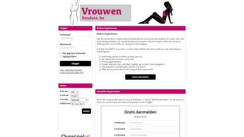 Screenshot van Gewonesex.nl