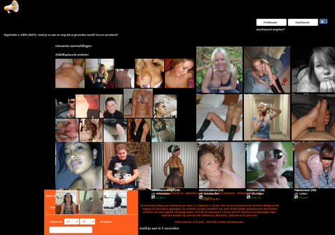 Screenshot van Hetecontacten.nl