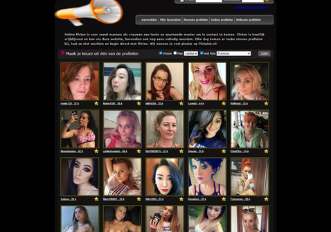 Screenshot van Ilovesexdating.nl