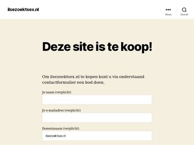 Screenshot van Ilsezoektsex.nl