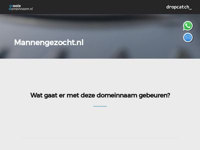 Screenshot van Mannengezocht.nl