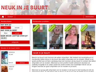 Screenshot van Neukinjebuurt.nl