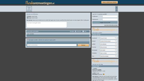 Screenshot van Neukontmoetingen.nl