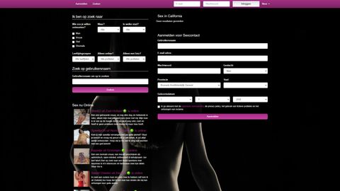 Screenshot van Online-sexdaten.com