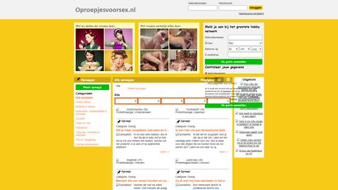 Screenshot van Oproepjesvoorsex.nl