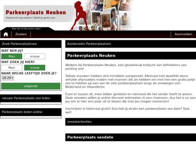 Screenshot van Parkeerplaatsneuken.nl