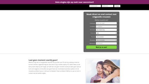 Screenshot van Sexcontact-brabant.nl