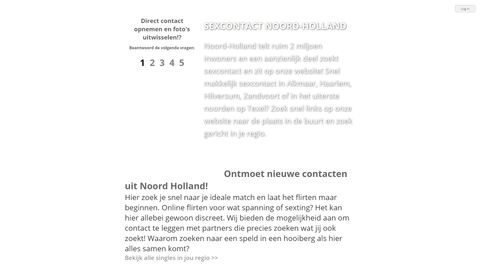 Screenshot van Sexcontact-noordholland.nl