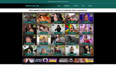 Screenshot van Sexflirtje.nl