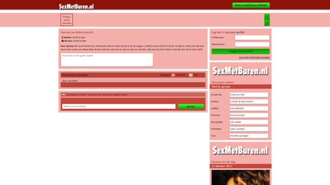 Screenshot van Sexmetburen.nl