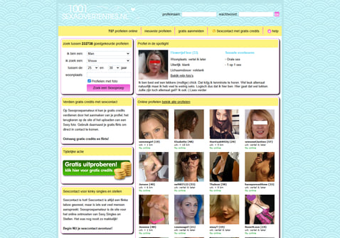 Screenshot van Sexoproepamateur.nl