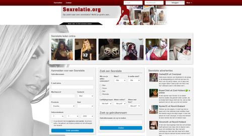 Screenshot van Sexrelatie.org