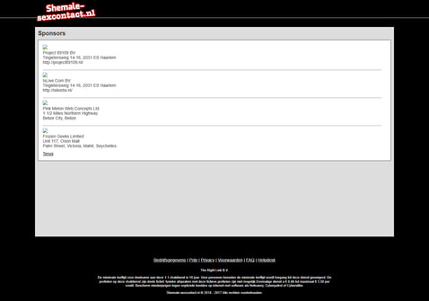 Screenshot van Shemale-sexcontact.nl