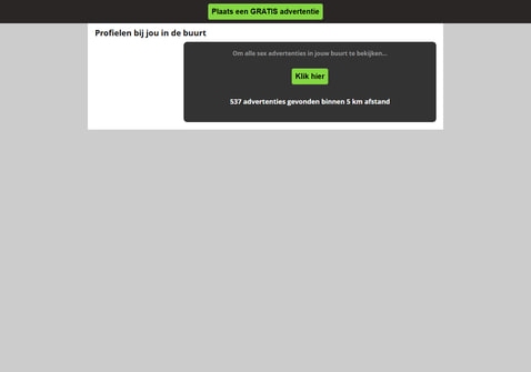 Screenshot van Sjansdate.nl
