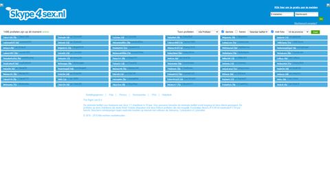 Screenshot van Skype4sex.nl