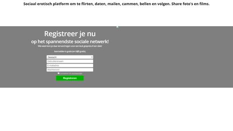 Screenshot van Supergeilcontact.nl