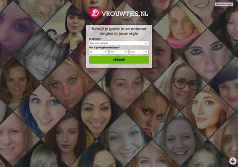Screenshot van Vrouwtjes.nl