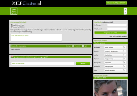 Screenshot van Wijwillensex.nl